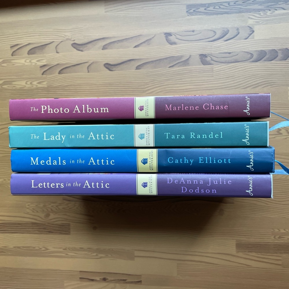 Annie’s Attic Mysteries book series - 4 books - like new
